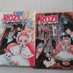 Rozi in the Labyrinth Manga Volumes 1 and 2 By Shiva Totsuki - English Manga